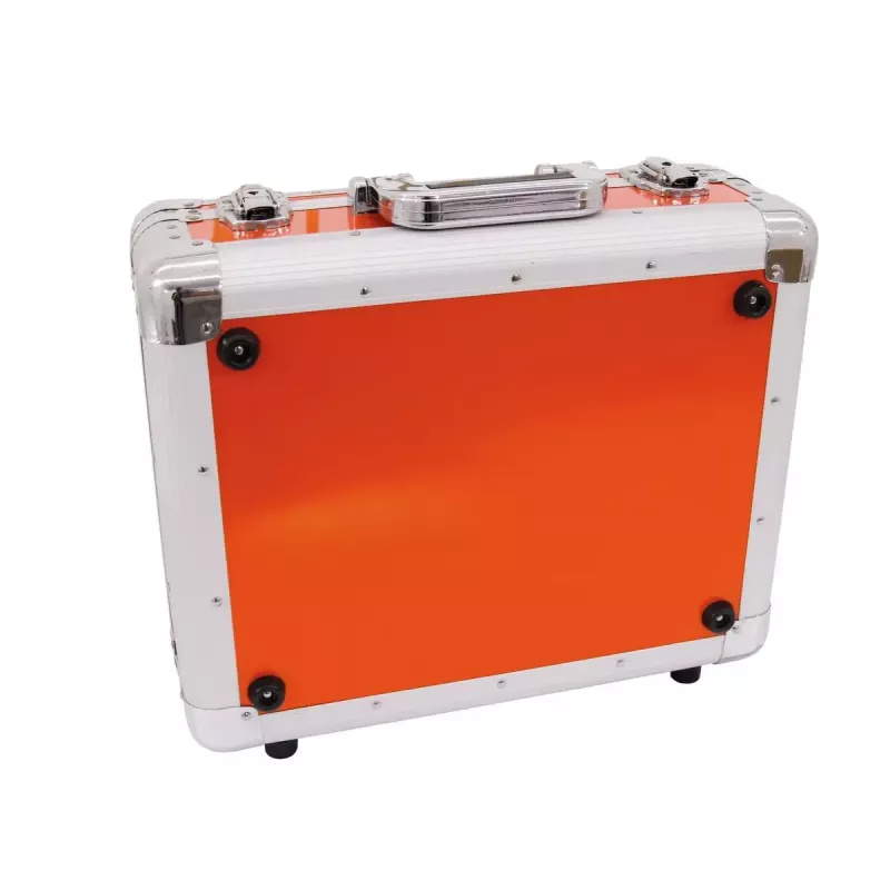 Maletín rígido Roadinger 3012205A para discos de vinilo Rojo 425x380x175 mm