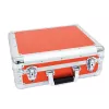 Maletín rígido Roadinger 3012205A para discos de vinilo Rojo 425x380x175 mm