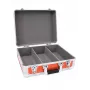 Maletín rígido Roadinger 3012205A para discos de vinilo Rojo 425x380x175 mm