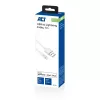 ACT Cable de carga/datos USB 2.0 conector A macho - conector Lightning 1 metro, certificado MFI