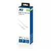 ACT Cable de carga/datos USB 2.0 conector C macho – conector Lightning 1 metro, certificado MFI