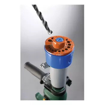 Afilador kwb afilador de brocas metal azul gris rojo 192 mm