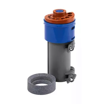 Afilador kwb afilador de brocas metal azul gris rojo 192 mm