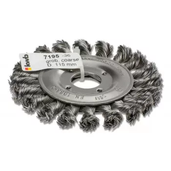 Cepillo de alambre KWB 719536 11,5 cm diámetro de vástago 2,2 cm