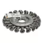 KWB 719536 AGGRESSO-FLEX cepillo circular de alambre, alambre trenzado de acero HSS, para amoladoras angulares