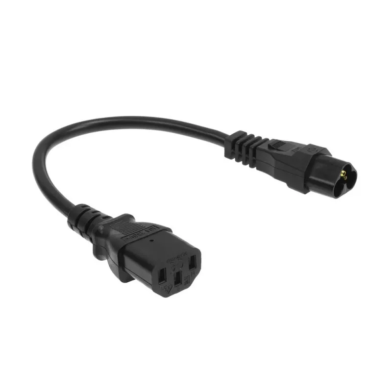 ACT AK5247 cable de alimentación C6 - C13, 0,2 m, negro