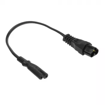 Cable de alimentación ACT C6 - C7 negro 0,2 m