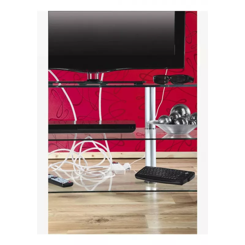 Hama Caja organizadora de cables mini para escritorio/suelo Blanco