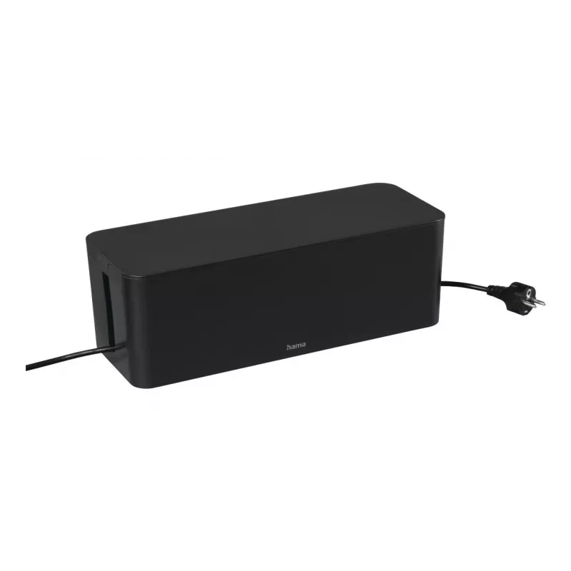 Hama Caja organizadora de cables maxi para suelo Negro 1 ud.