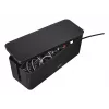 Hama Caja organizadora de cables maxi para suelo Negro 1 ud.