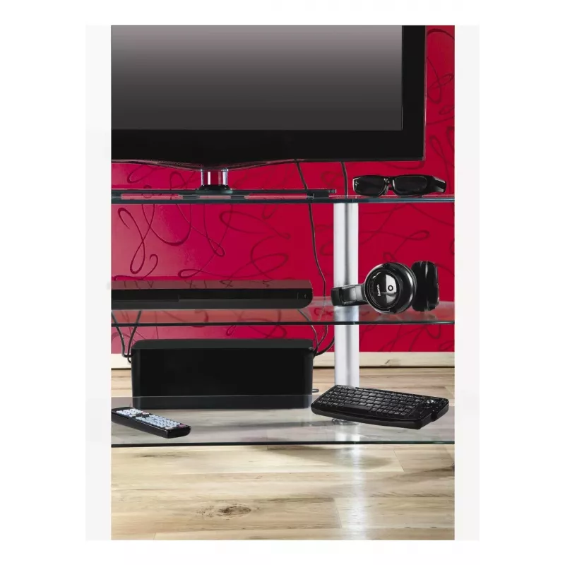 Hama Caja organizadora de cables maxi para suelo Negro 1 ud.