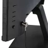 Lindy cable de seguridad para portátil, 2 m, llave, plástico, policloruro de vinilo (PVC), acero, negro