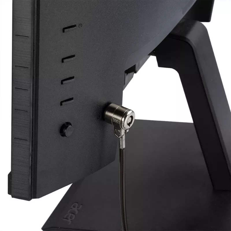 Lindy cable de seguridad para portátil, 2 m, llave, plástico, policloruro de vinilo (PVC), acero, negro