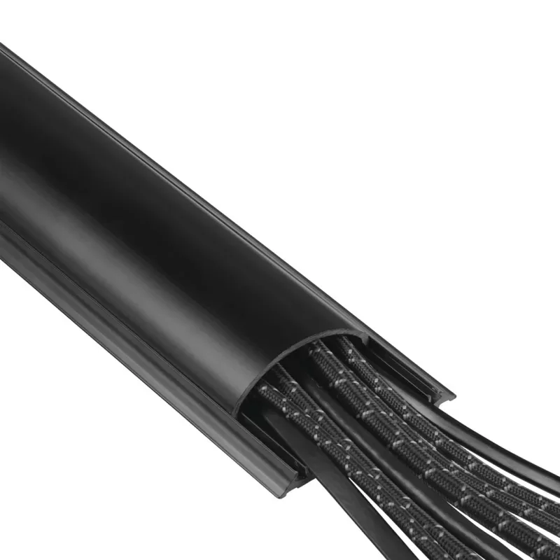 Hama 00220985 organizador de cables universal canaleta negra 1 ud.