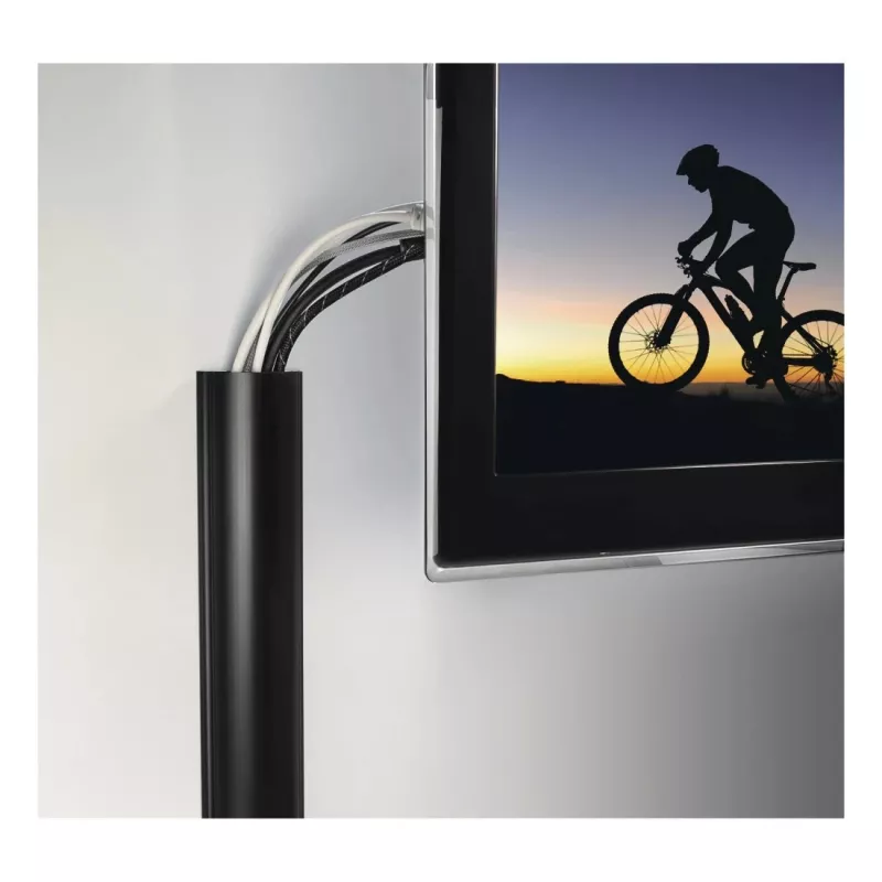 Hama 00220985 organizador de cables universal canaleta negra 1 ud.