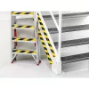 Protector de esquina para pared Durable 1126130 redondeado poliuretano negro amarillo 1000 mm