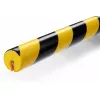 Protector de esquina para pared Durable 1126130 redondeado poliuretano negro amarillo 1000 mm