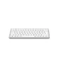 Hama WK-500 teclado multidispositivo, compacto, inalámbrico RF + Bluetooth, QWERTZ alemán, blanco