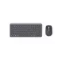 Hama WKM-500 Multi-Device set de teclado y ratón inalámbricos, compacto, QWERTZ alemán, negro