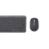 Hama WKM-500 Multi-Device set de teclado y ratón inalámbricos, compacto, QWERTZ alemán, negro