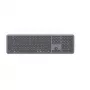 Hama WK-550 Teclado Home/Office RF Wireless + Bluetooth QWERTZ Alemán Negro, Gris oscuro