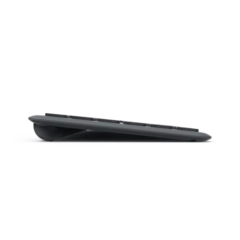 Hama WK-550 Teclado Home/Office RF Wireless + Bluetooth QWERTZ Alemán Negro, Gris oscuro