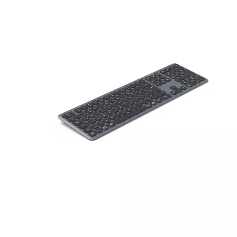 Hama WK-550 Teclado Home/Office RF Wireless + Bluetooth QWERTZ Alemán Negro, Gris oscuro