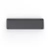Hama WK-550 Teclado Home/Office RF Wireless + Bluetooth QWERTZ Alemán Negro, Gris oscuro