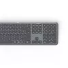 Hama WK-550 Teclado Home/Office RF Wireless + Bluetooth QWERTZ Alemán Negro, Gris oscuro