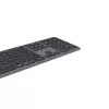 Hama WK-550 Teclado Home/Office RF Wireless + Bluetooth QWERTZ Alemán Negro, Gris oscuro