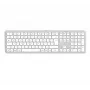 Hama WK-550 Teclado Home/Office RF Wireless + Bluetooth QWERTZ Alemán Gris, Blanco