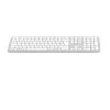 Hama WK-550 Teclado Home/Office RF Wireless + Bluetooth QWERTZ Alemán Gris, Blanco