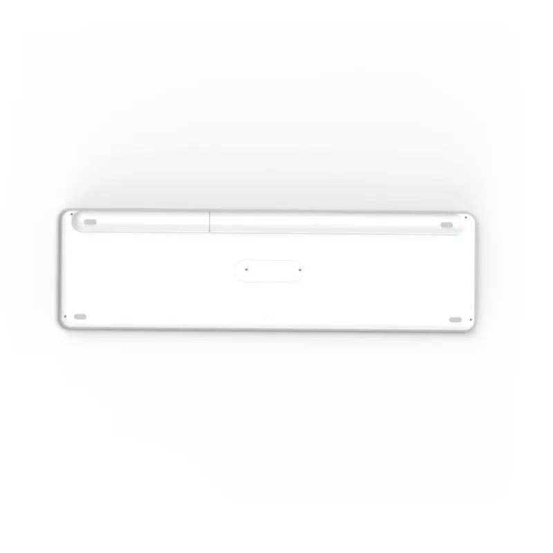 Hama WK-550 Teclado Home/Office RF Wireless + Bluetooth QWERTZ Alemán Gris, Blanco