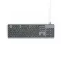 Hama CK-400 Teclado Home/Office USB QWERTZ Alemán Negro, Gris oscuro