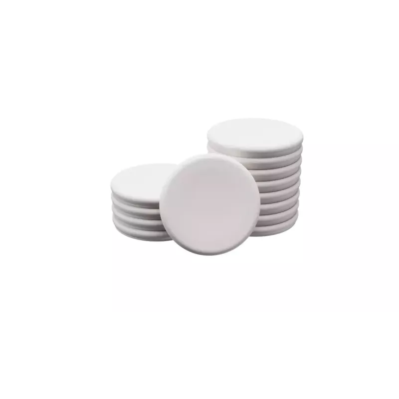 Imán para pizarra de cristal Legamaster gris cálido, metal, 30×7 mm, pack de 5