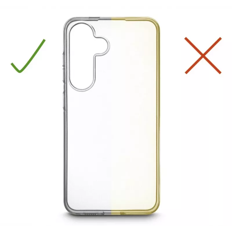 Hama Always Clear 00080543 funda para móvil para Samsung Galaxy S25 Edge, transparente
