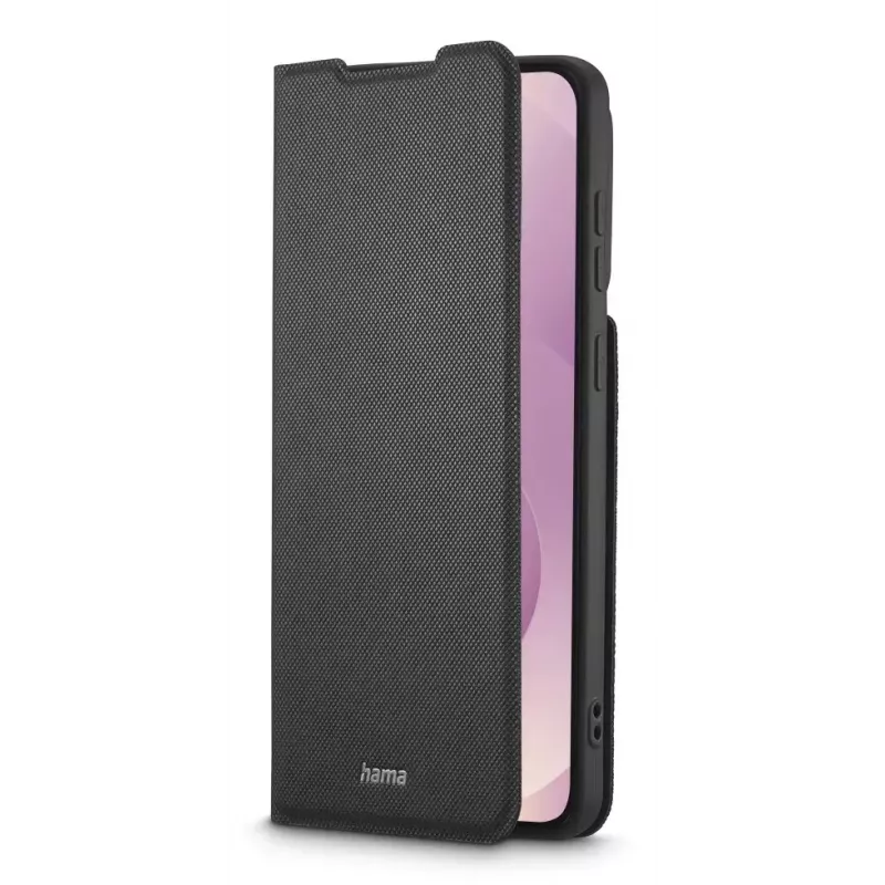 Hama Daily Protect funda para móvil para Samsung Galaxy S25 Edge, tipo folio, negro