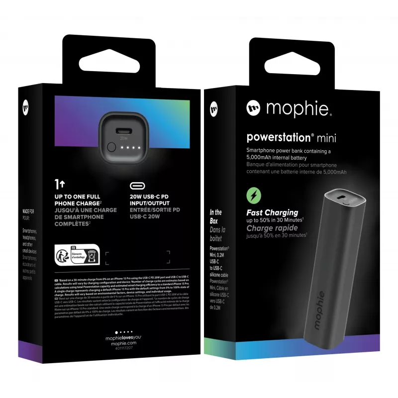 mophie Powerstation Mini 5000 mAh negro