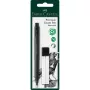 Goma de borrar de precisión Faber-Castell Precision Pen borrador plástico negro, 1 ud.