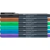 Rotulador Faber-Castell Creative 6 uds. punta bala negro azul marrón verde turquesa violeta