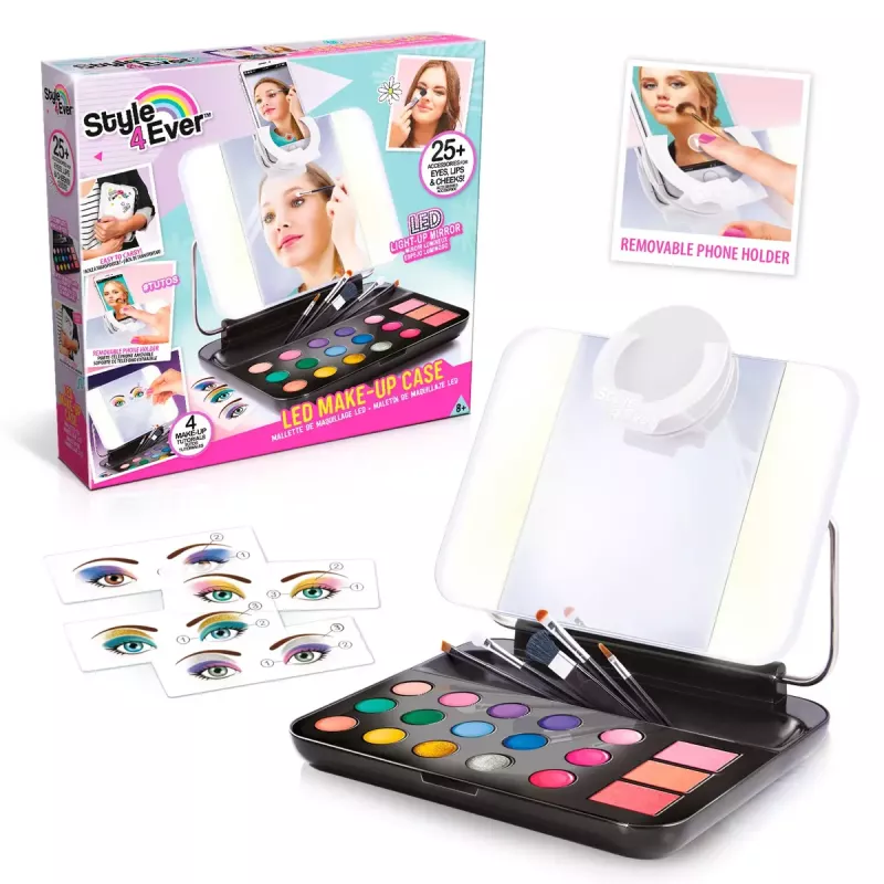 Set de maquillaje Canal Toys STYLE 4 EVER con iluminación LED