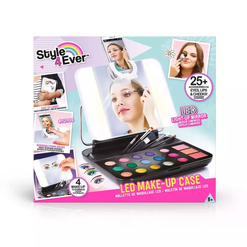 Set de maquillaje Canal Toys STYLE 4 EVER con iluminación LED