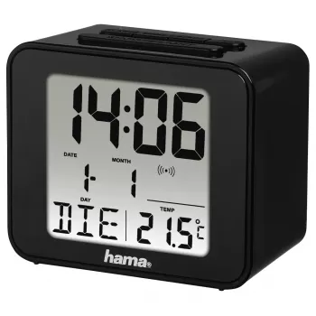 Hama Cube despertador digital negro