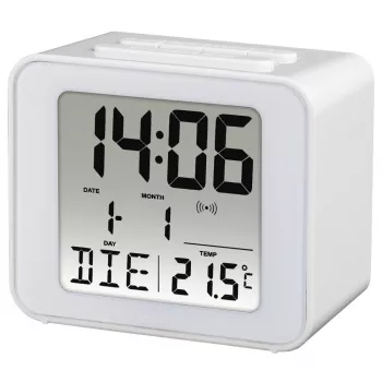 Hama Cube despertador digital blanco