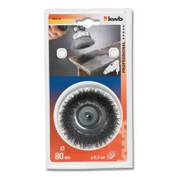 Cepillo de alambre KWB 602430 7,5 cm