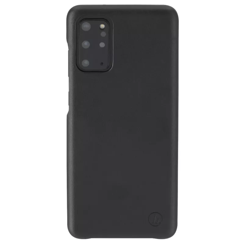Hama Essential Line Finest Sense funda trasera para Samsung Galaxy S20+ / S20+ 5G, piel sintética, negro