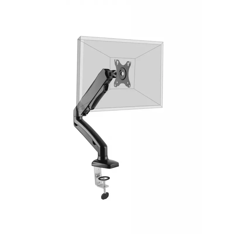 Soporte para monitor Port Designs 901104 81,3 cm Negro Fijación por pinza VESA 75x75 100x100