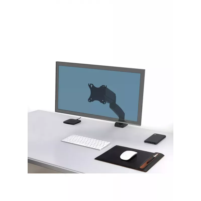 Soporte para monitor Port Designs 901104 81,3 cm Negro Fijación por pinza VESA 75x75 100x100