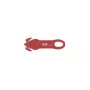 Wedo Cortafolios Rojo Wedo 44 mm de ancho 132 mm de largo 4 mm de grosor