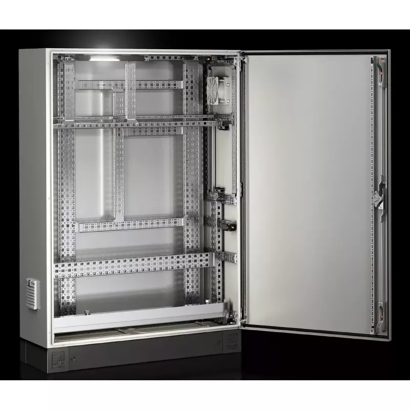 Rittal AX 2394.400 carril para instalación interior, profundidad 400 mm, juego (4 uds.)